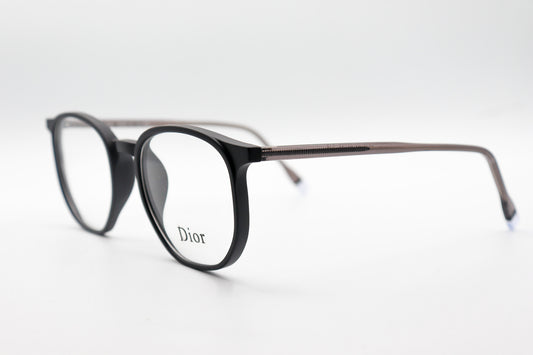 Dior Round Full Black-8312 image 1