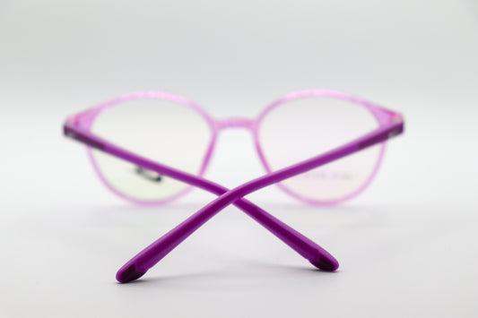 Retro Round Purple Kids Frame - 911C image 1