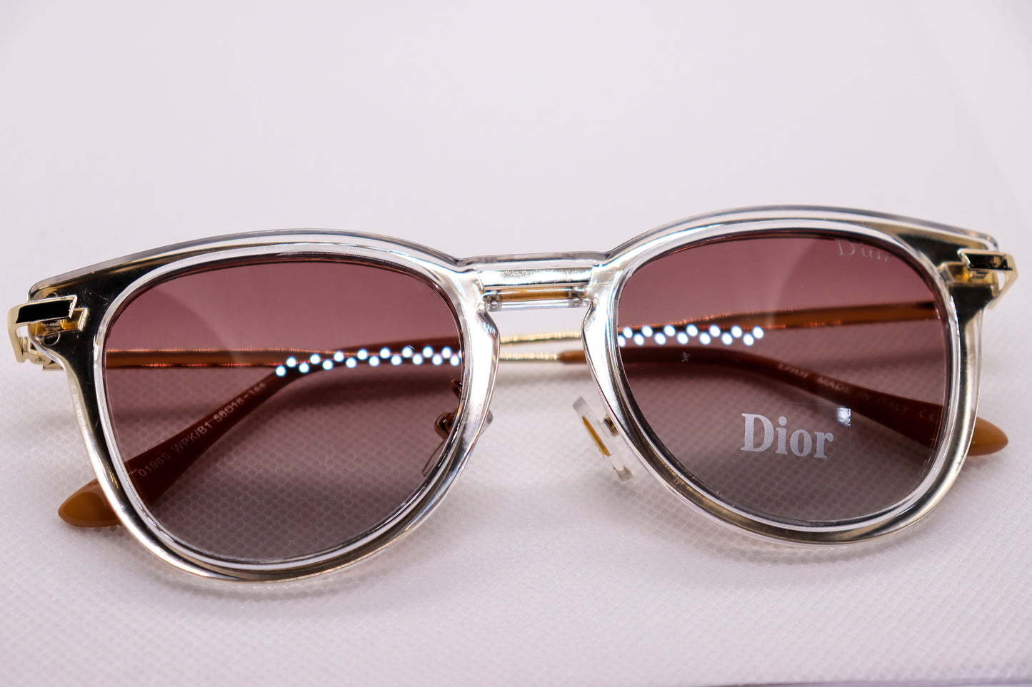 Silver & Gold Sunglasses - 8859 image 8