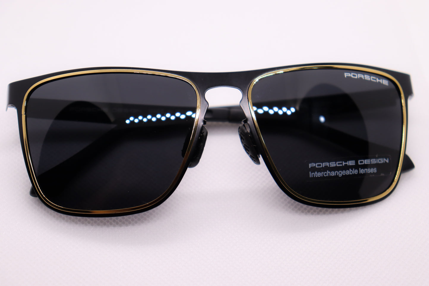 Matte Black Sunglasses - 3675 image 9