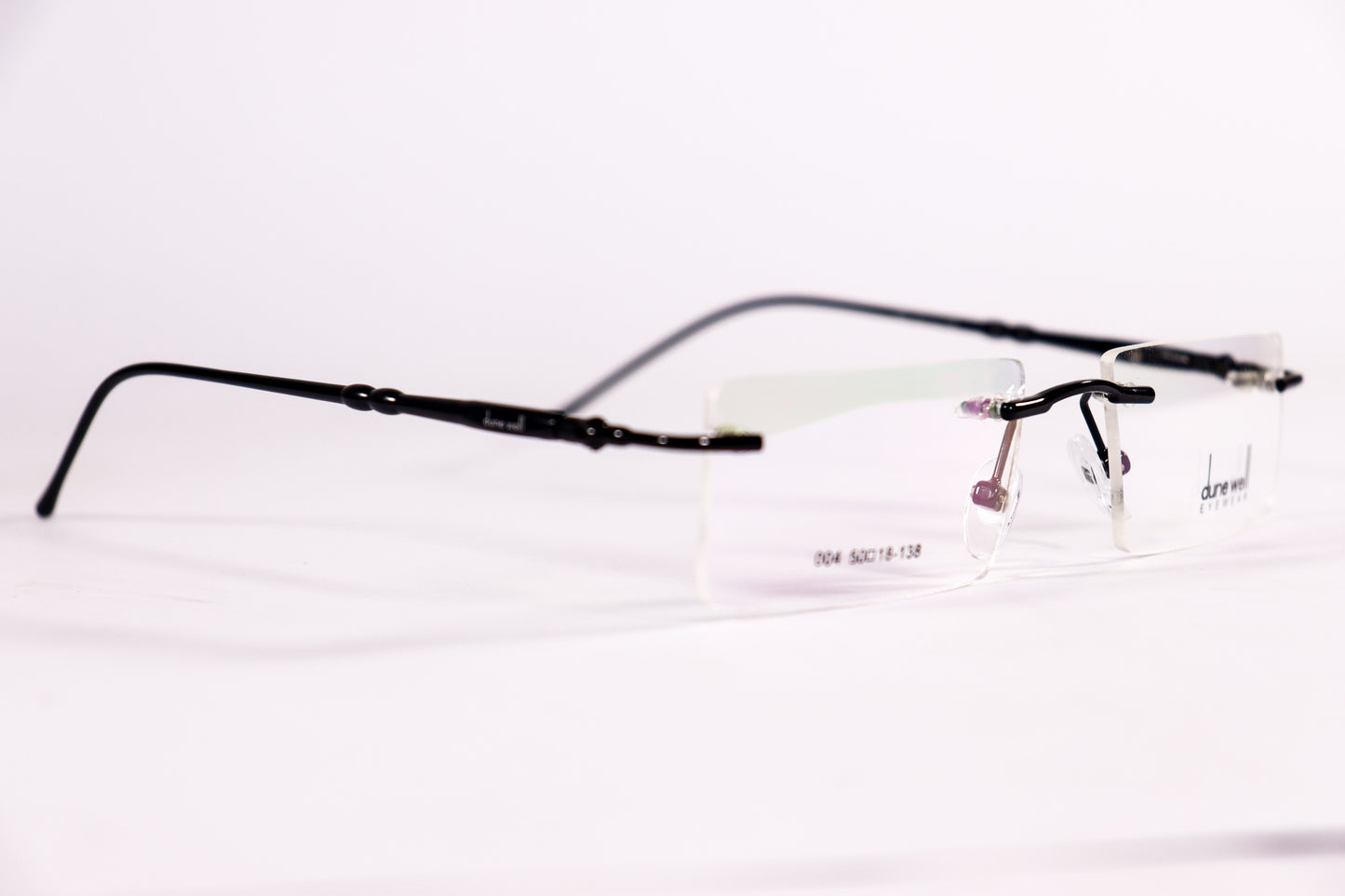 Rimless Transparent - BlueCut Eyeglasses - 6566 image 4