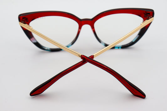 Cat Eye Maroon-92315 image 1