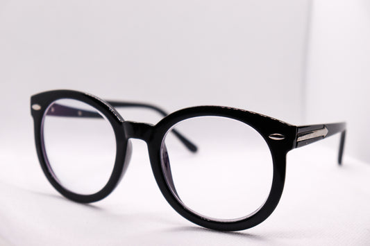 Black Oversized Round - 8057 image 1