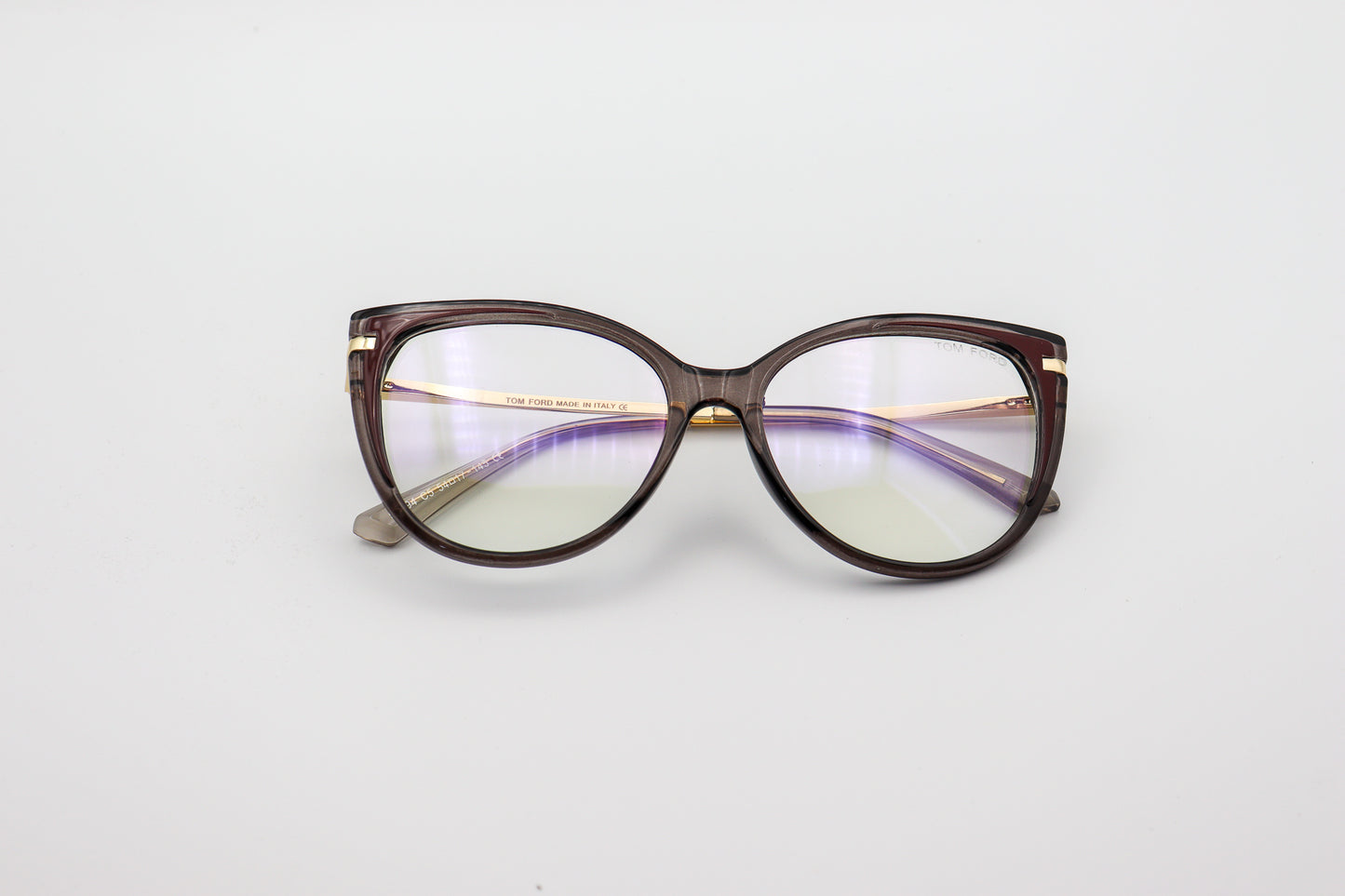 TF Cat Eye Grey & Gold-95294G image 5