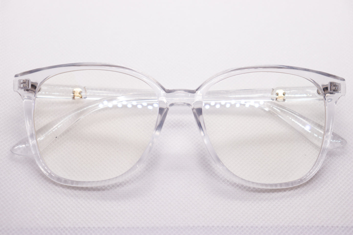 Oversized Translucent Eyeglasses - 6466 image 5