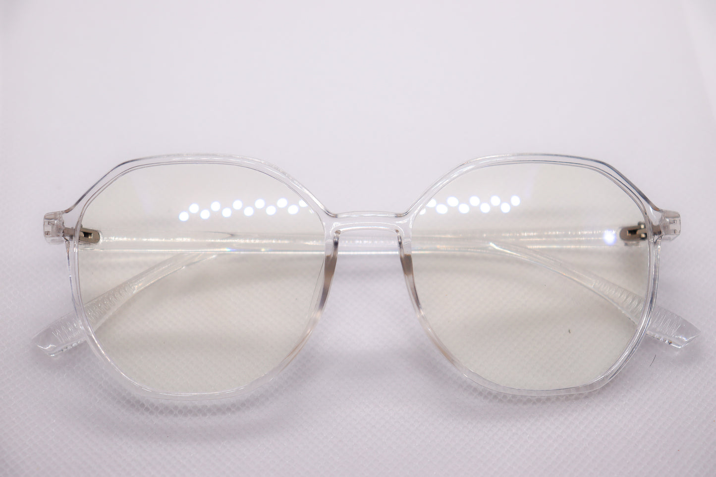 Clear Translucent - BlueCut Eyeglasses - 9791 image 5