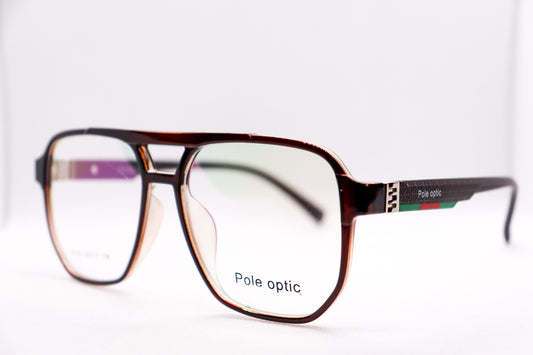 Professor Brown Eyeglasses - 9151 image 1