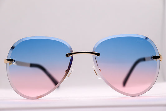 Dual Color Gradient Sunglasses - 5065 image 1
