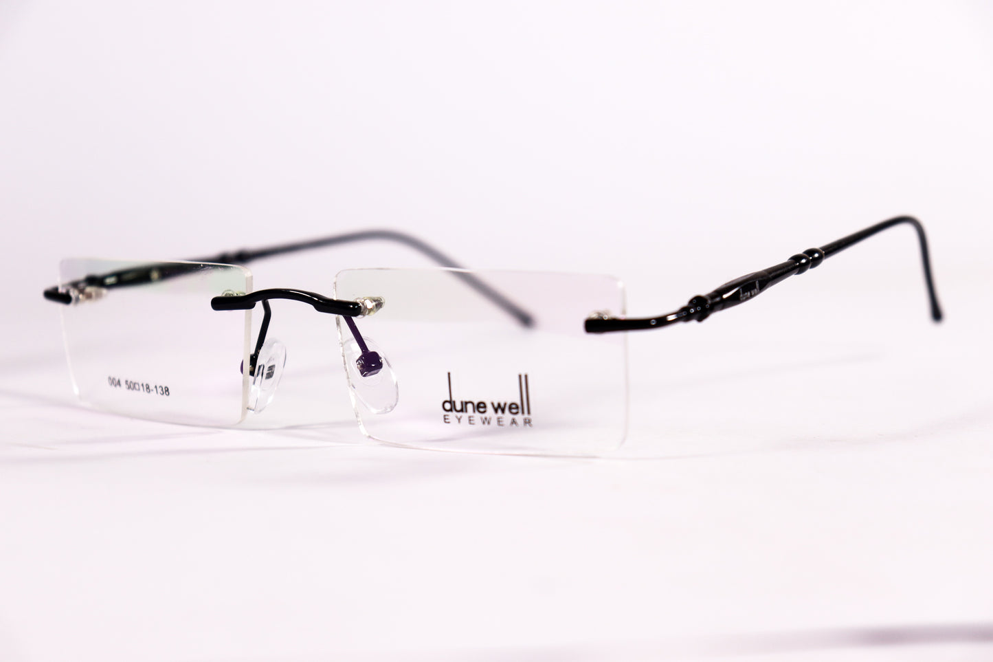 Rimless Transparent - BlueCut Eyeglasses - 6566 image 3