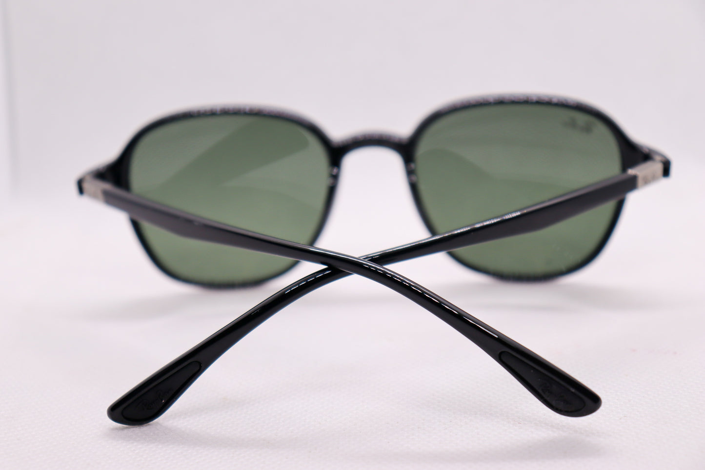 RayBan Round Black & Green - RB4341 image 2