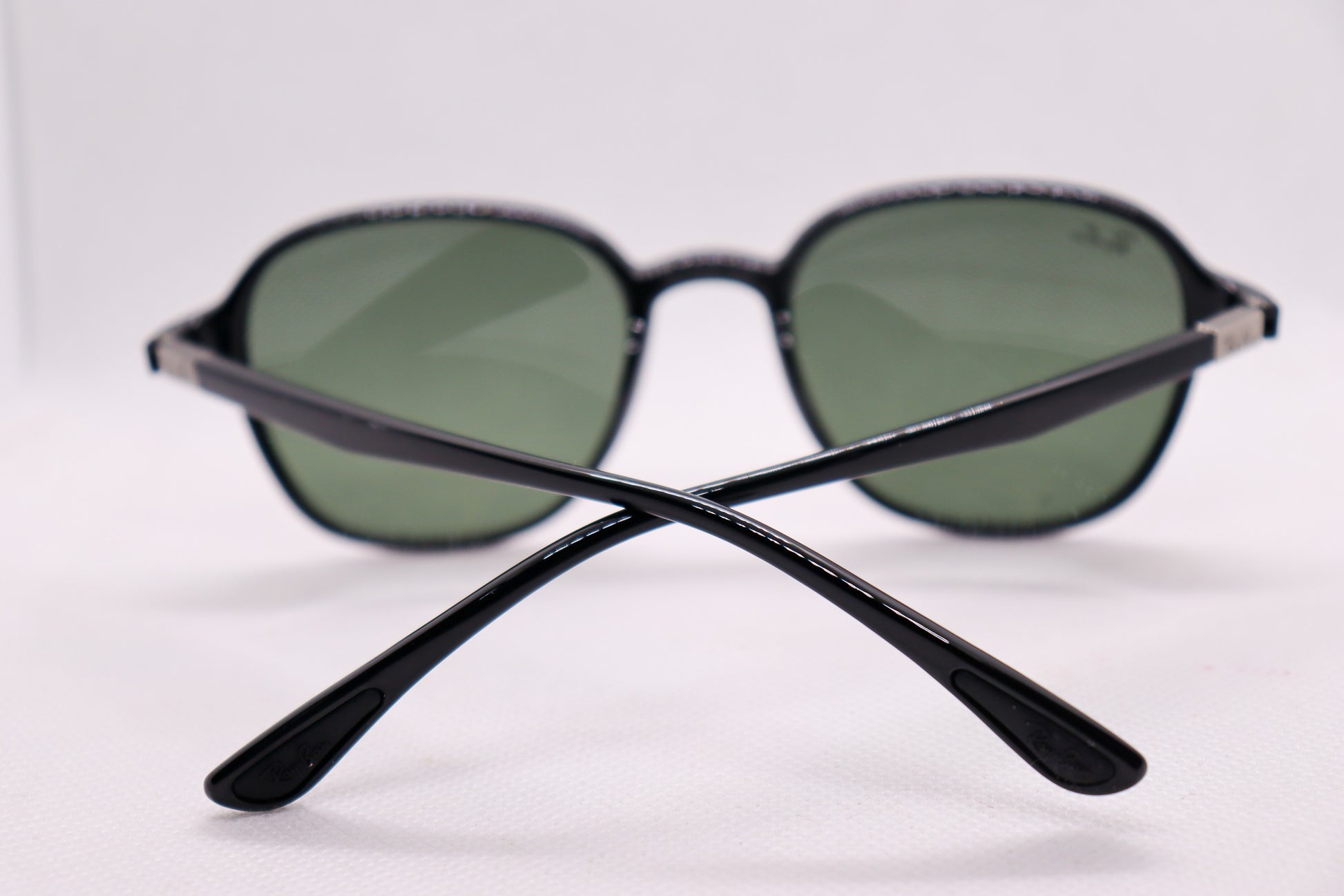 RayBan Round Black & Green - RB4341 image 2