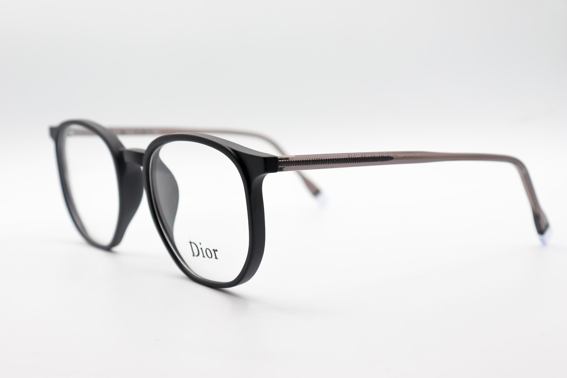 Dior Round Full Black-8312 image 1