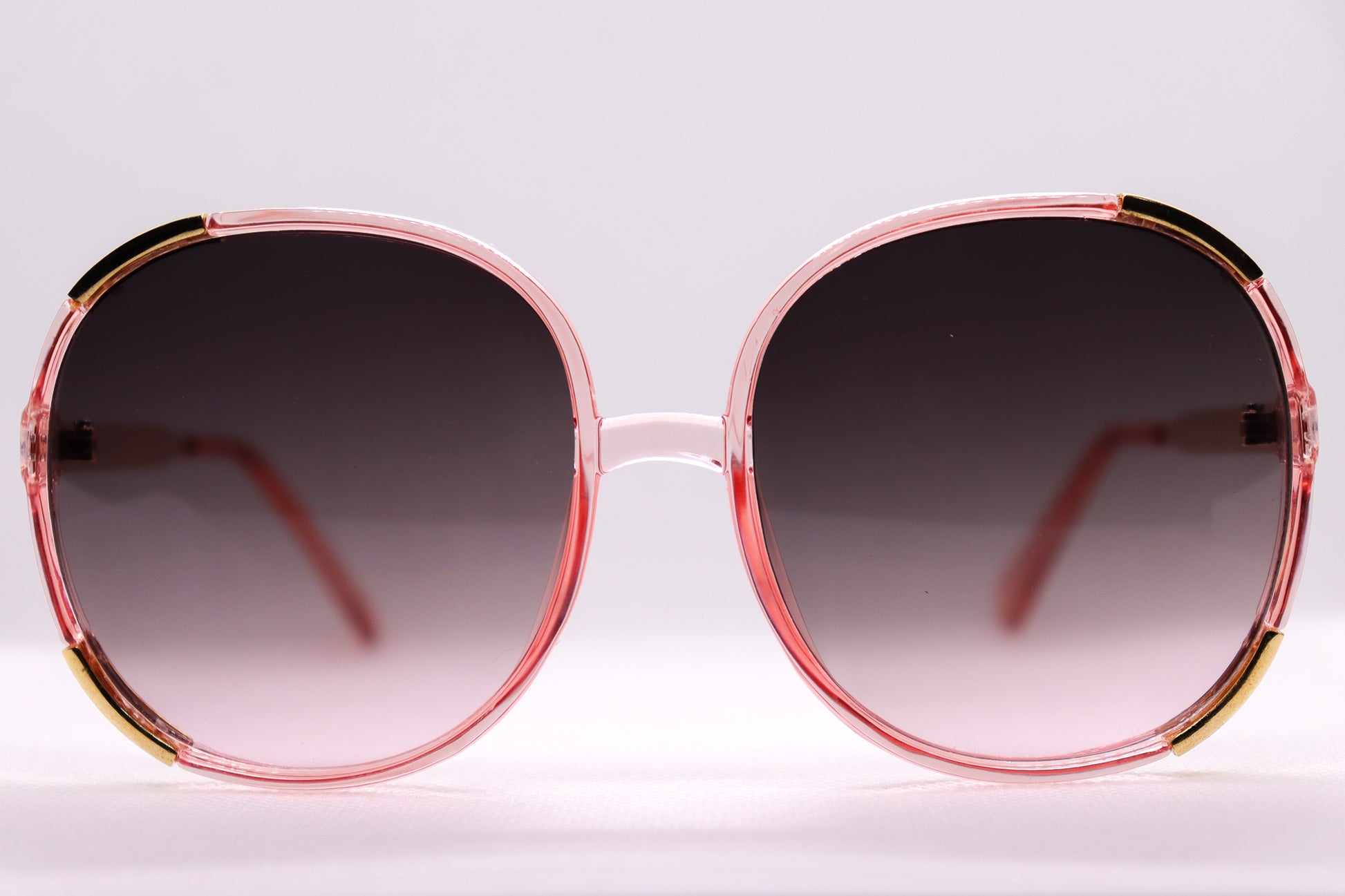 Oversized Retro Sunglasses - TeaPink - 5122 image 0