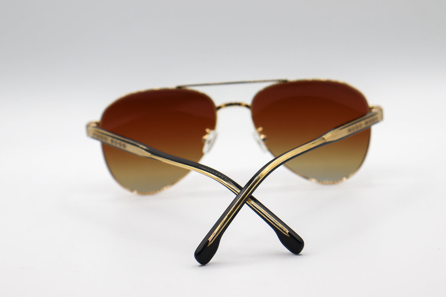 Hugo Boss Aviator Double Bridge Brown - HB1046 image 2