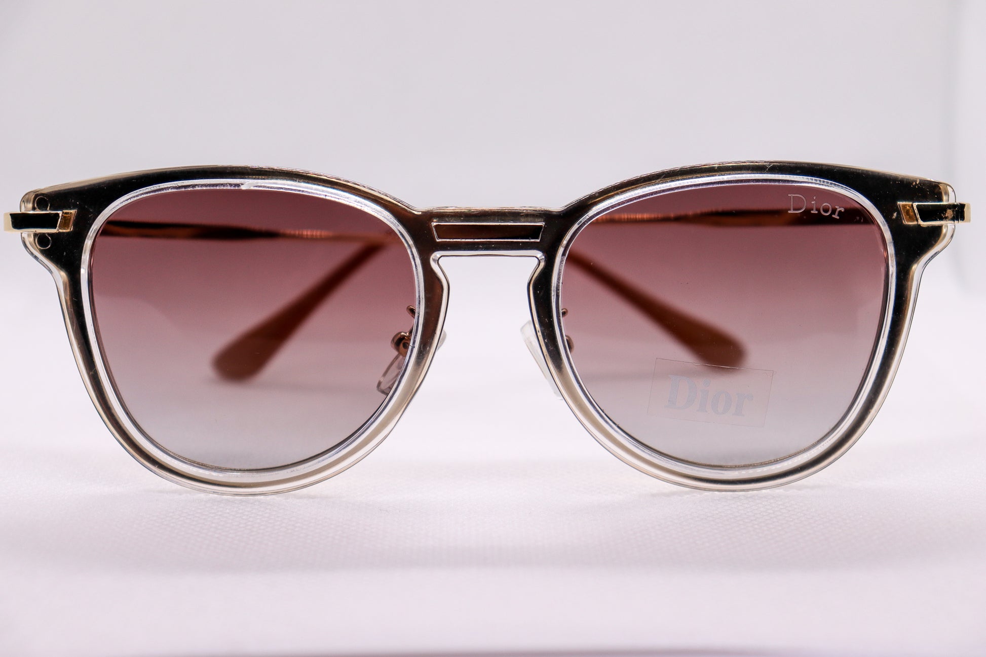 Silver & Gold Sunglasses - 8859 image 5