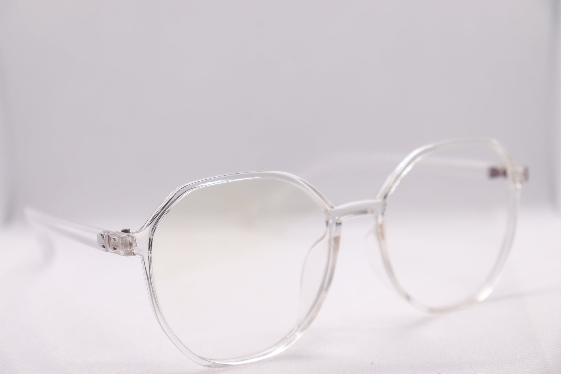 Clear Translucent - BlueCut Eyeglasses - 9791 image 2