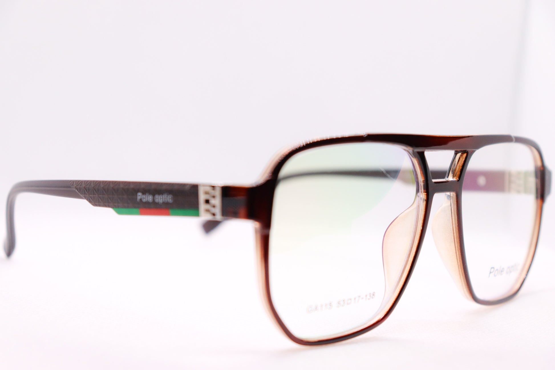 Professor Brown Eyeglasses - 9151 image 2