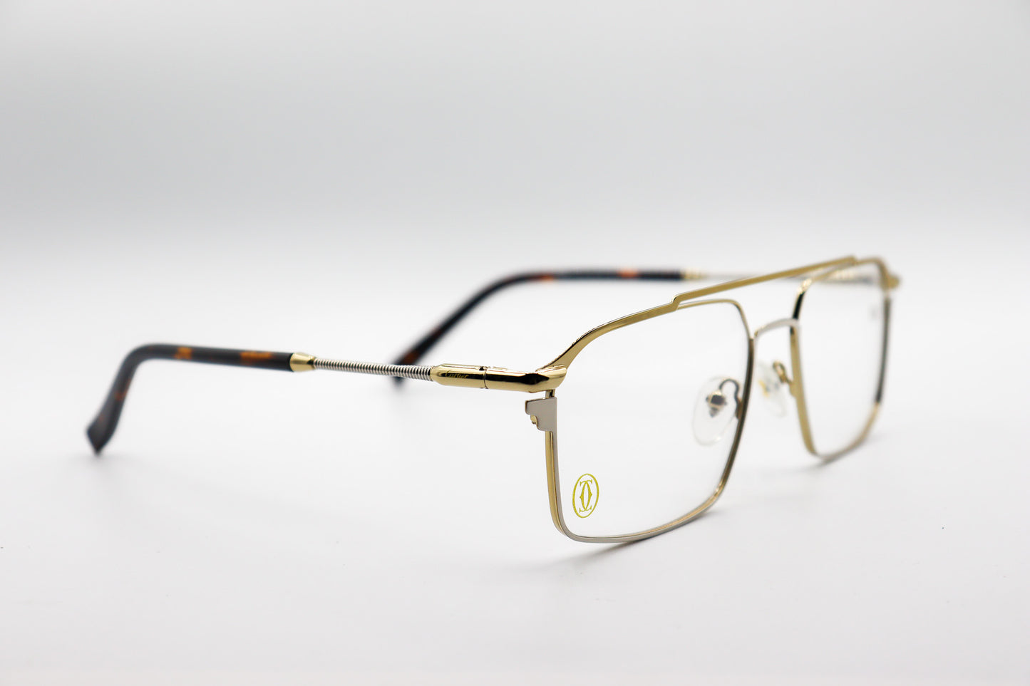Cartier Golden & Silver Double Bridge Metal Frame 12594-J image 2
