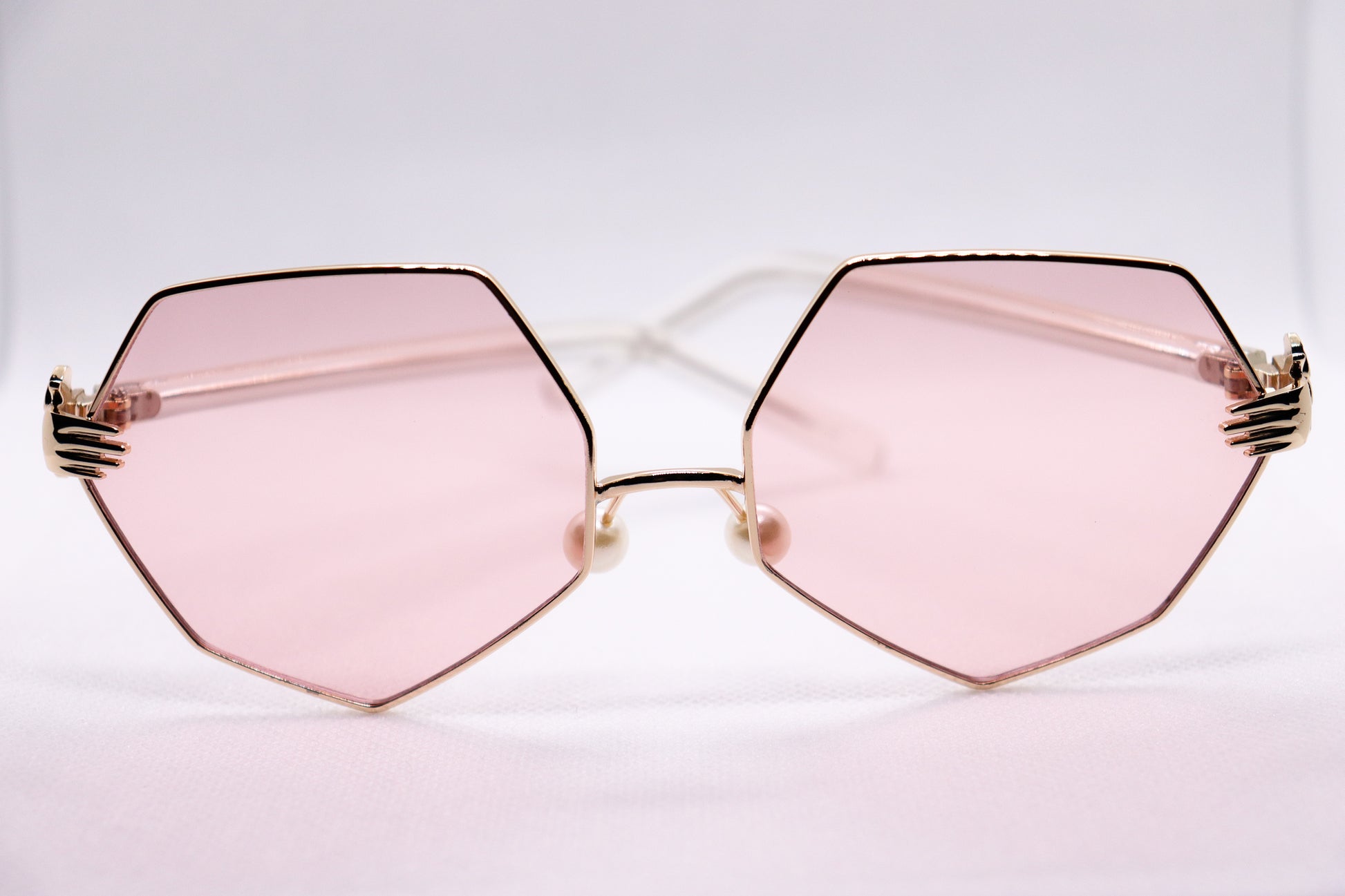 In Hands Pink Sunglasses - 1348 image 2