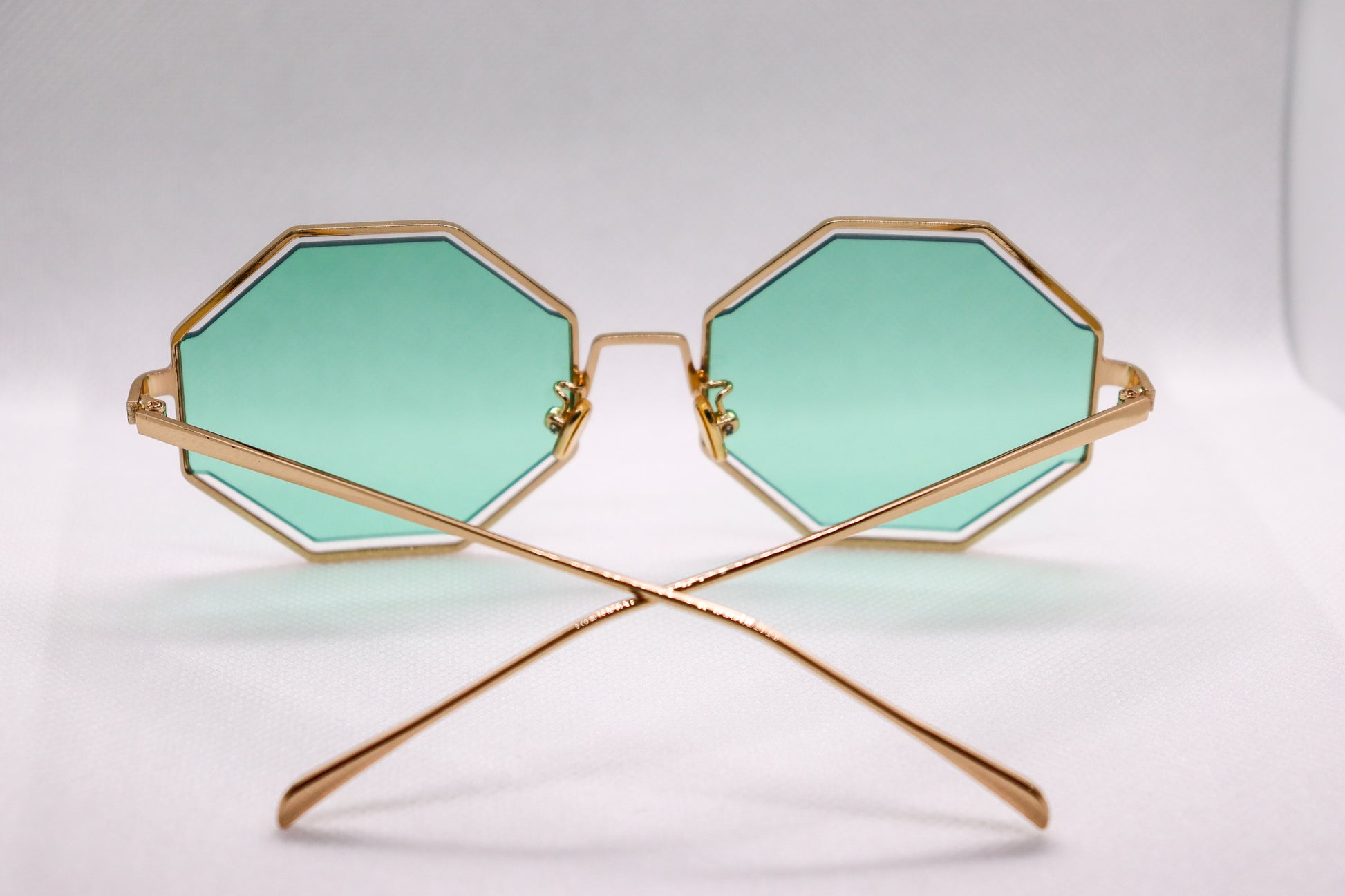 Angel Eyes Green Sunglasses - 6820 image 5