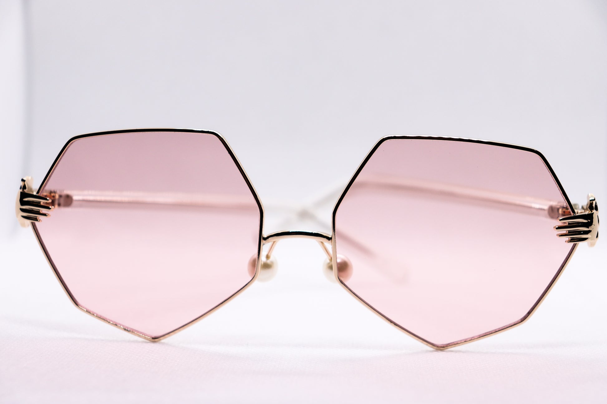 In Hands Pink Sunglasses - 1348 image 1