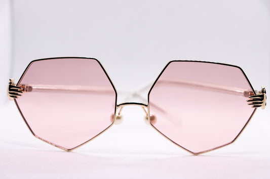 In Hands Pink Sunglasses - 1348 image 1