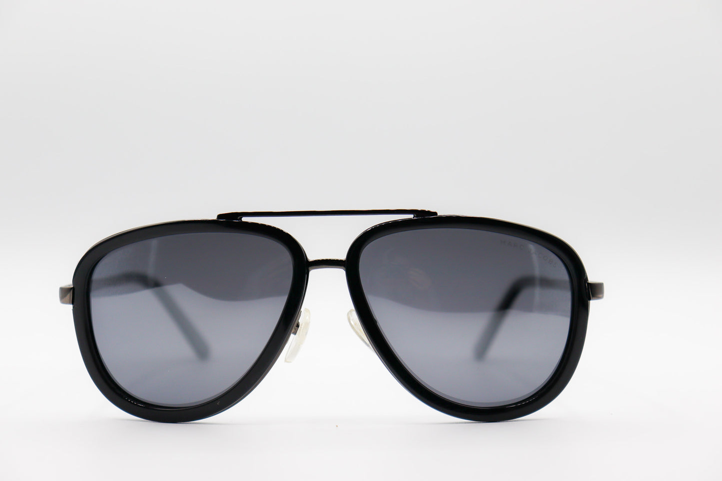 Marc Jacobs Double Bridge Gun Metal & Black - 524 image 0