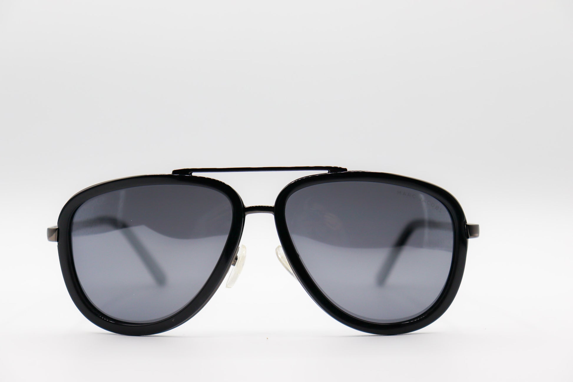 Marc Jacobs Double Bridge Gun Metal & Black - 524 image 0