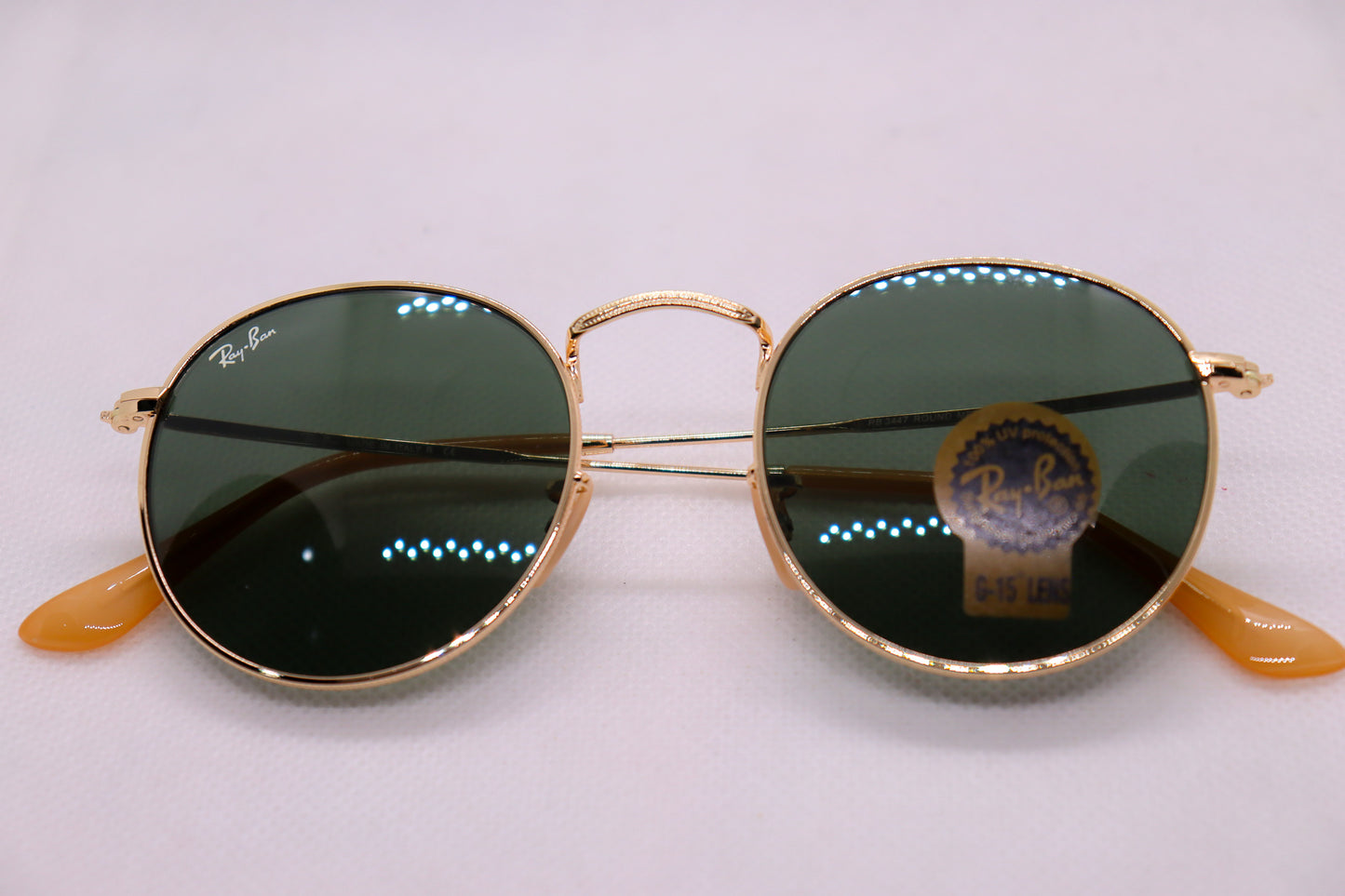 RayBan Round Gold- RB2447 image 1