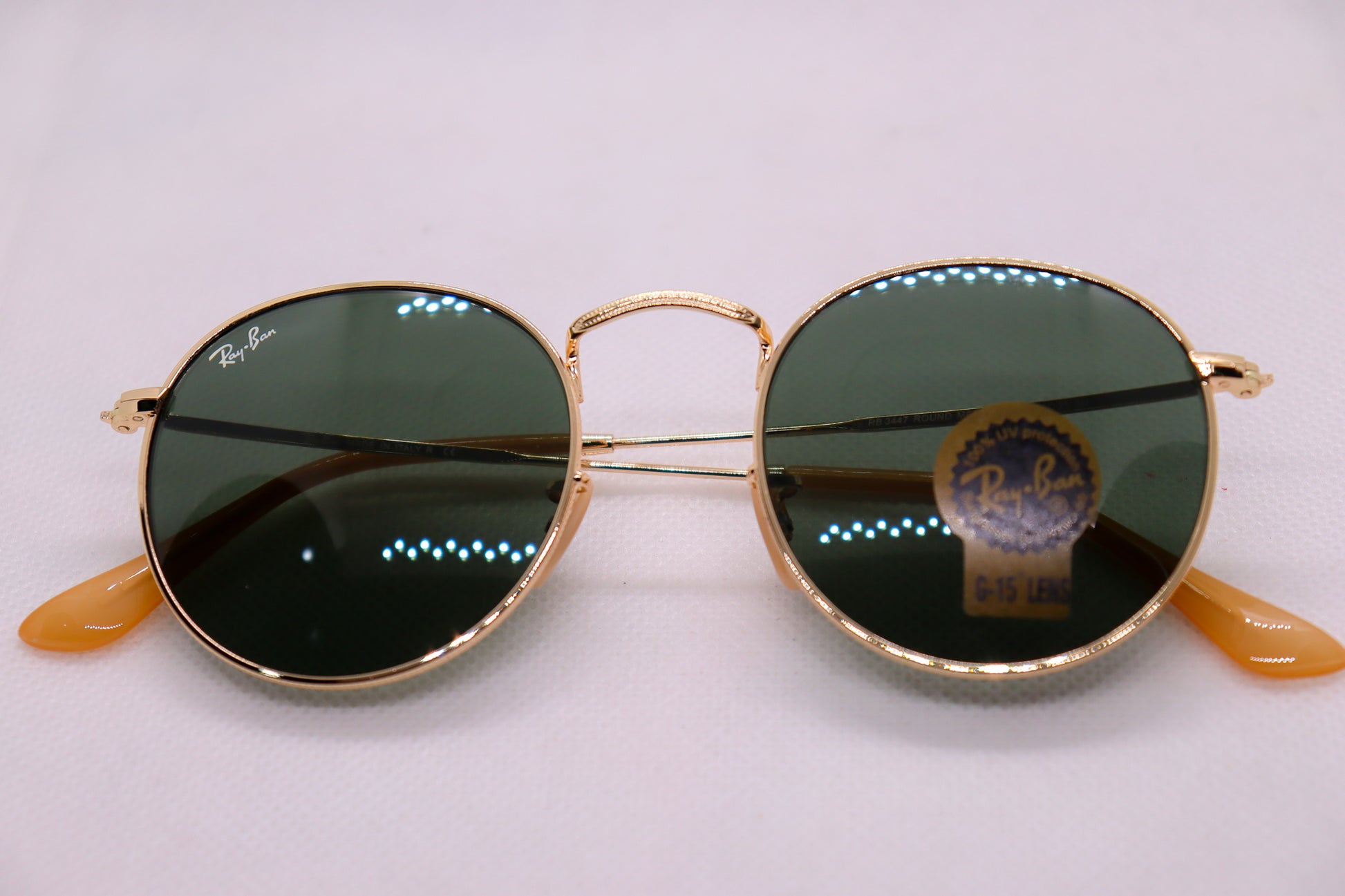 RayBan Round Gold- RB2447 image 1