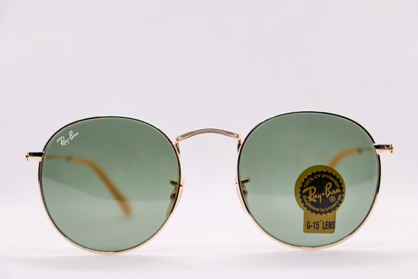 RayBan Round Gold- RB2447 image 0