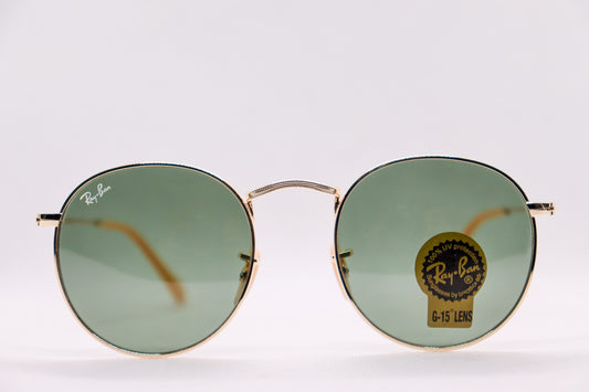 RayBan Round Gold- RB2447 image 0