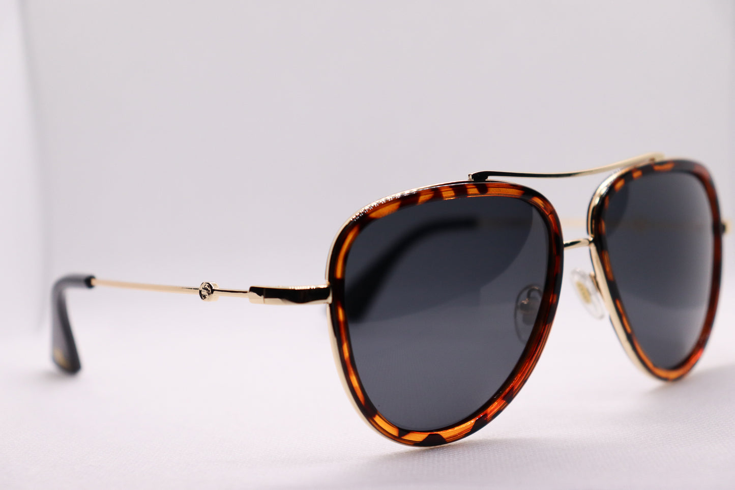 Aviators Cheetah & Gold Sunglasses - 6212 image 3