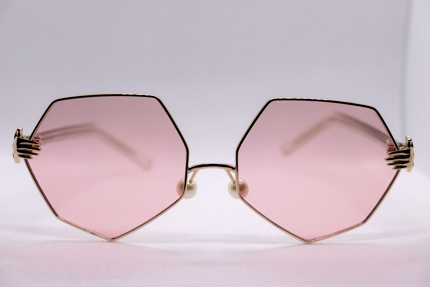 In Hands Pink Sunglasses - 1348 image 0
