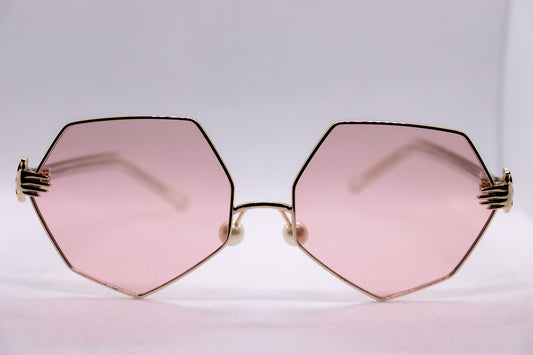 In Hands Pink Sunglasses - 1348 image 0