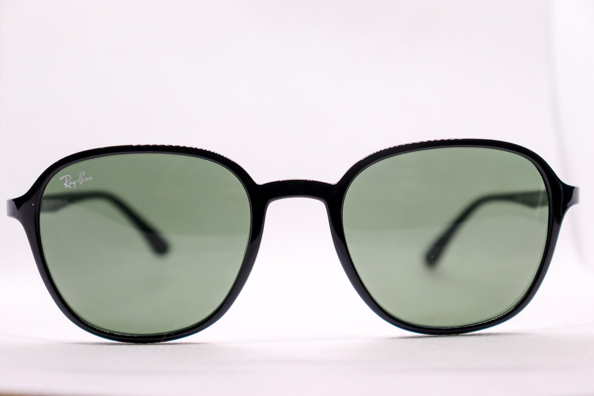RayBan Round Black & Green - RB4341 image 0