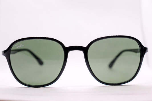 RayBan Round Black & Green - RB4341 image 0