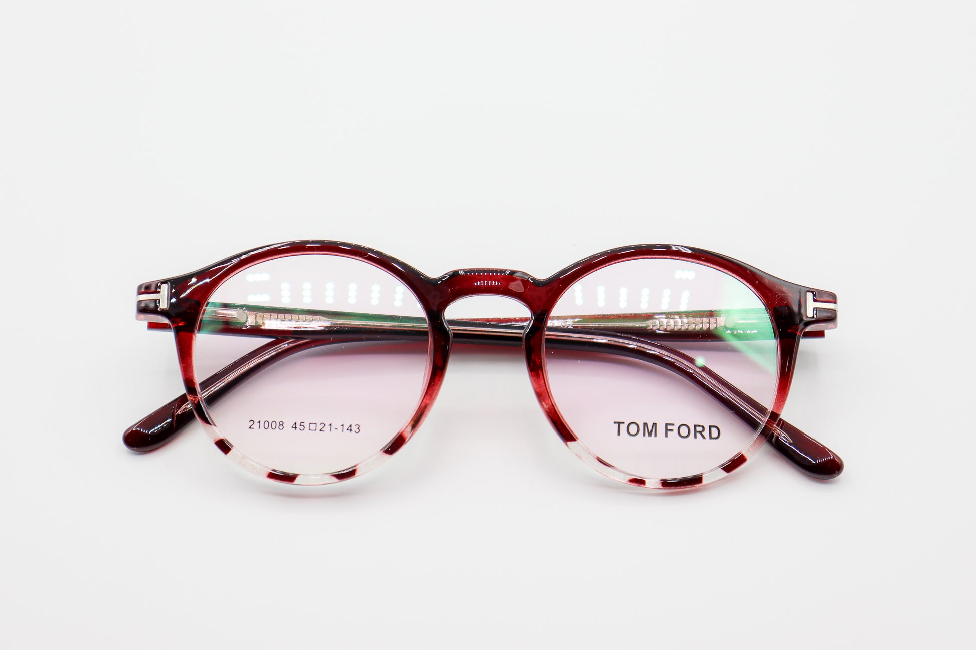 TomFord Round Maroon - 21008 image 4
