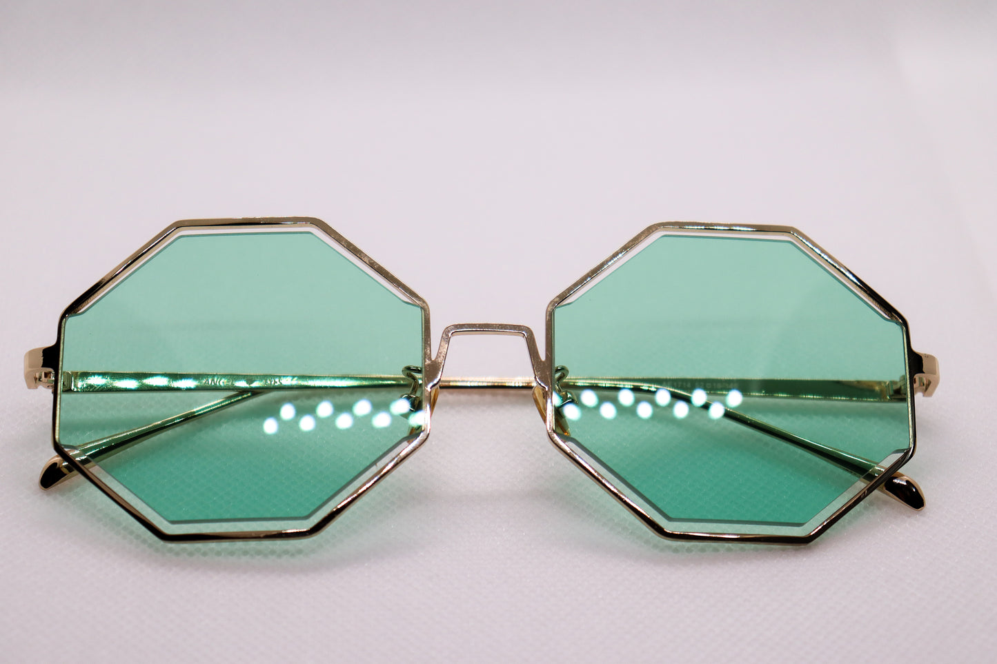 Angel Eyes Green Sunglasses - 6820 image 4