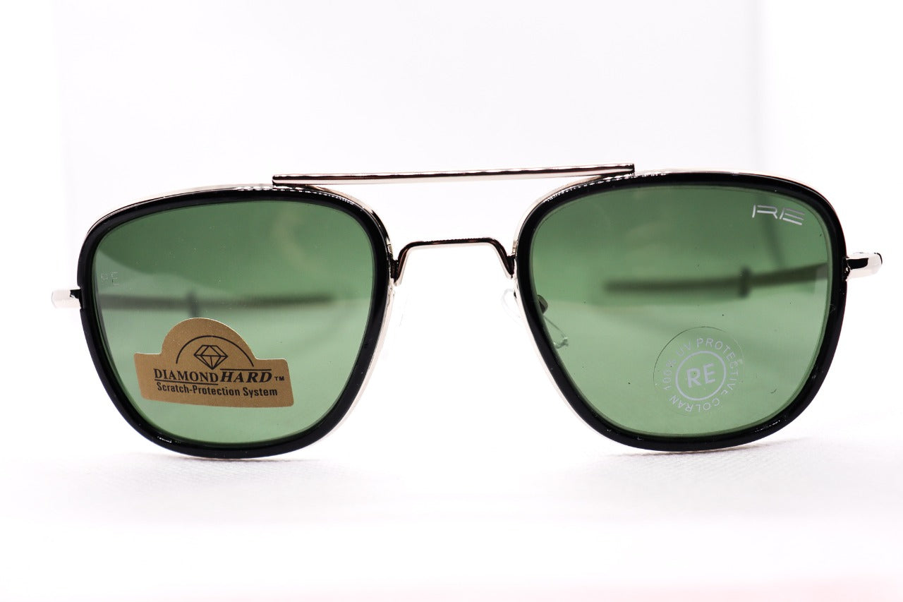 RE - Silver and Black Sunglasses - 1834 image 0