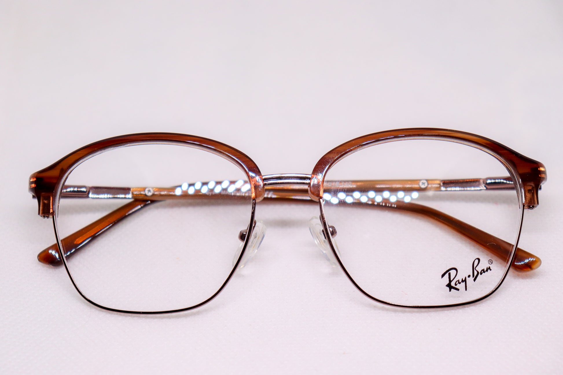RayBan Half rimmed Brown - RB62247 image 1