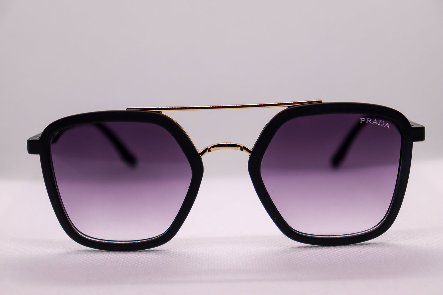 Black & Gold Sunglasses - 6923 image 1