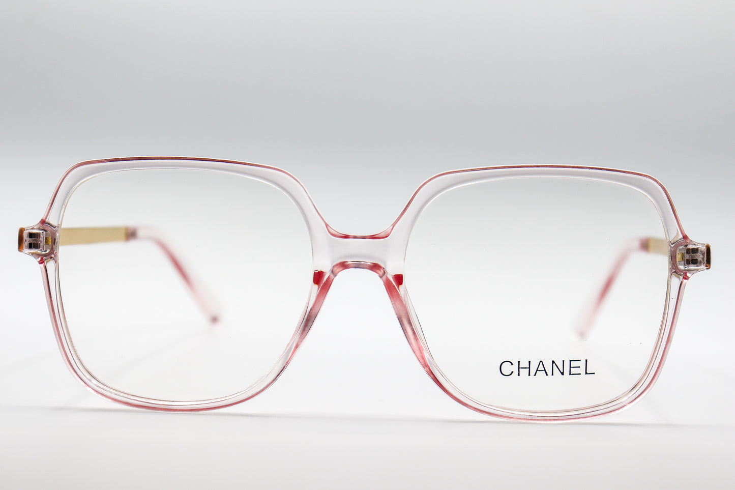 Channel Oversized Translucent Pink - CH3355 image 0
