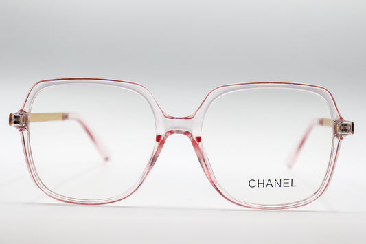 Channel Oversized Translucent Pink - CH3355 image 0