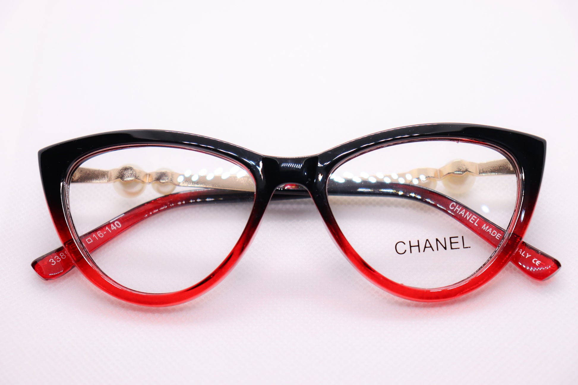 Cat Eye Gradient Red & Black -7840 image 2