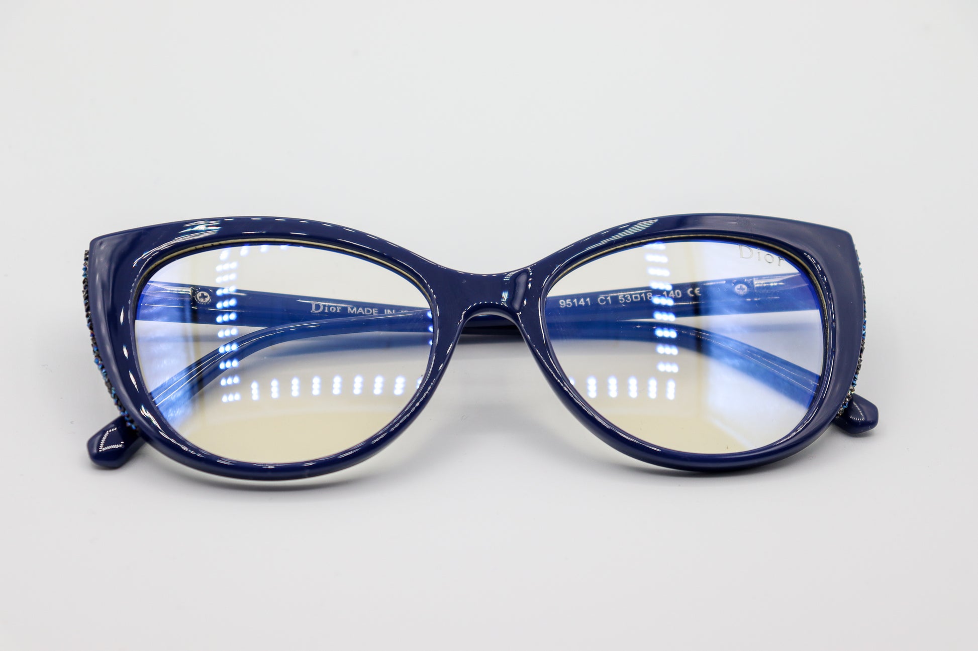 Dior Cat Eye Blue-DR95141 image 1