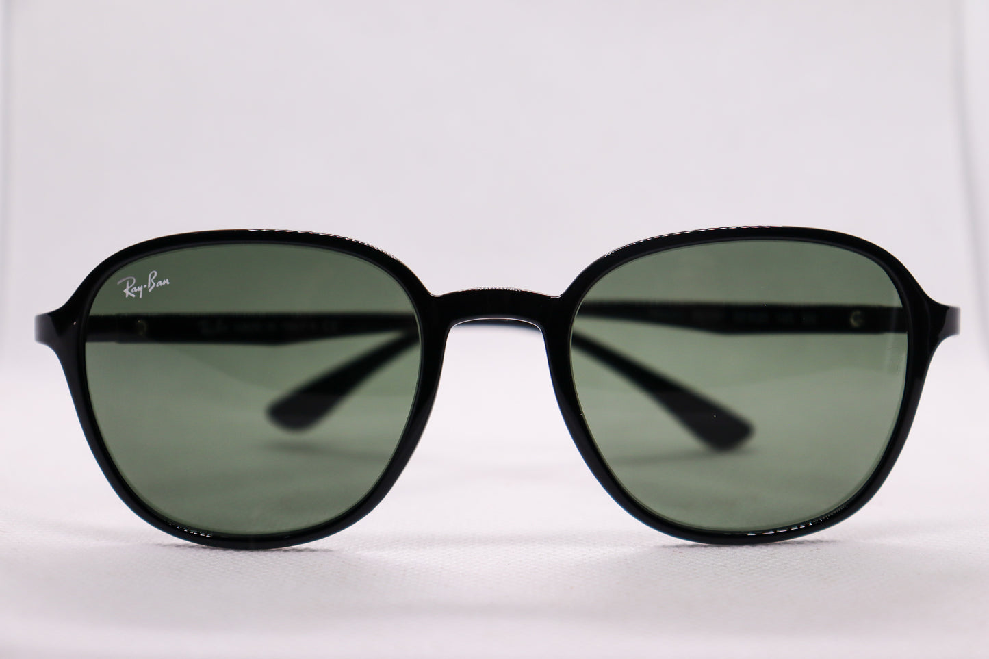 RayBan Round Black & Green - RB4341 image 3