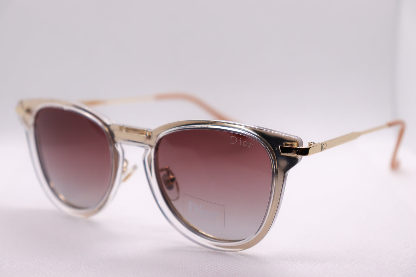 Silver & Gold Sunglasses - 8859 image 2