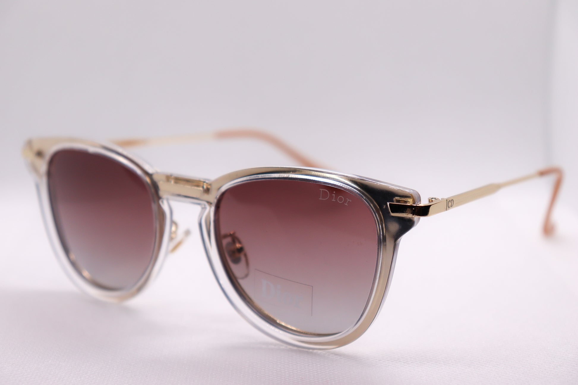 Silver & Gold Sunglasses - 8859 image 2