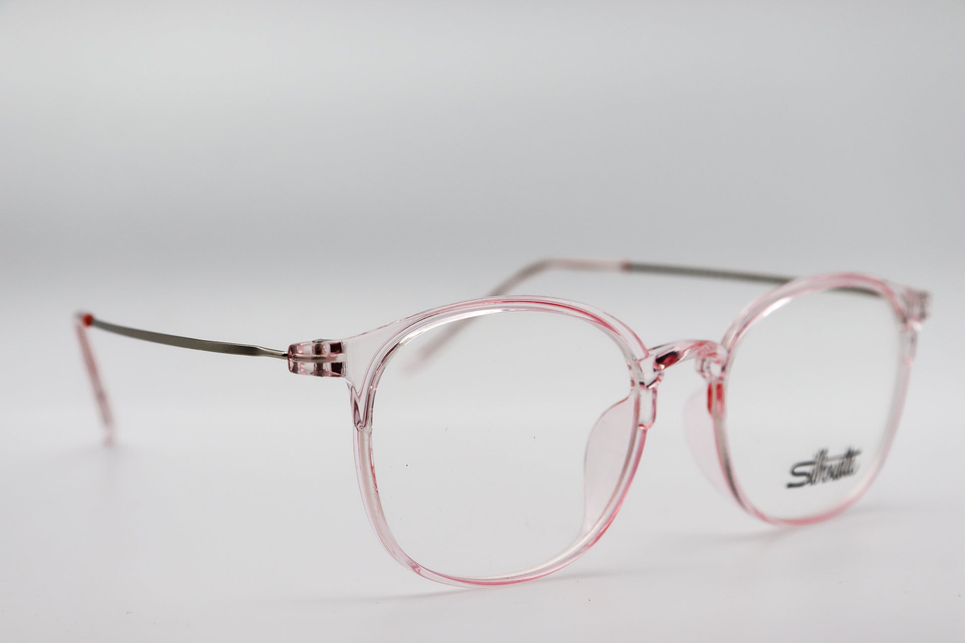 Translucent Pink With Metal Sides-2124 image 2